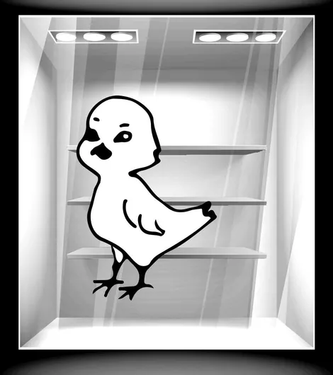 Orafol Αυτοκόλλητο Βιτρίνας Πασχαλινό Κόκκινο EA 10111-244 1τμχ