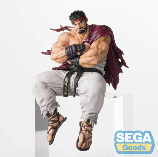 Street Fighter 6 Pm Perching Pvc Statue Ryu 14 Cm