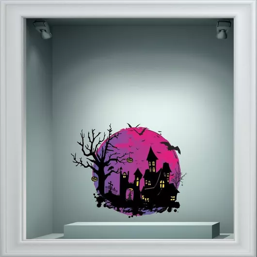 Αυτοκόλλητο Βιτρίνας Halloween 21 125cm X 100cm