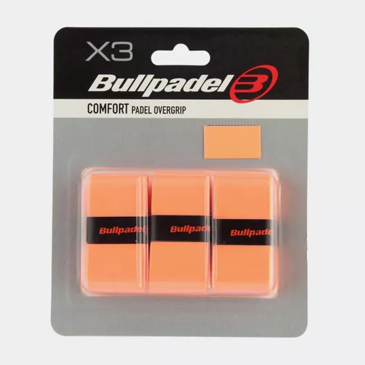 Bullpadel Gb-1200 Padel Overgrip Ρακέταςs X 3 Orange