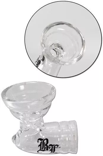 Black Leaf Bong 90mm 1τμχ