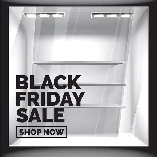 Orafol Αυτοκόλλητο Βιτρίνας Εκπτώσεων Μαύρο S 11876-1262 1τμχ