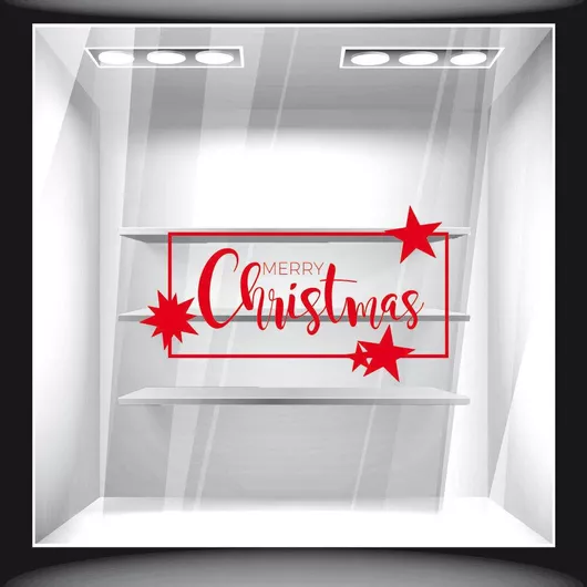 Orafol Αυτοκόλλητο Βιτρίνας Χριστουγέννων Λευκό XS 18146-243 1τμχ