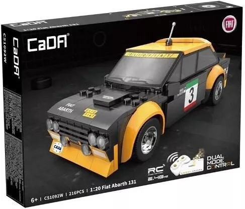 CaDA Bricks Τουβλάκια Fiat Abarth 131 για 6+ Ετών 216τμχ
