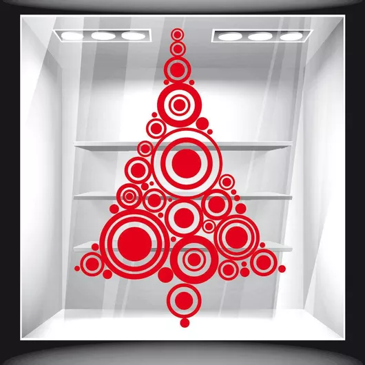 Orafol Αυτοκόλλητο Βιτρίνας Χριστουγέννων Χρυσό XS 18087-248 1τμχ