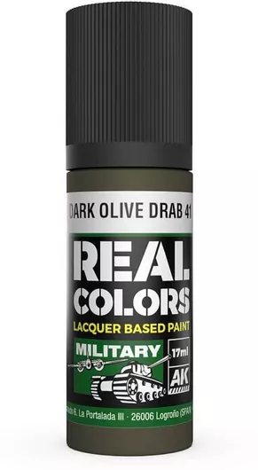 AK Interactive Χρώμα Μοντελισμού Dark Olive Drab 41 17ml