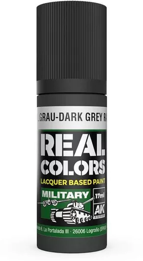 AK Interactive Χρώμα Μοντελισμού Dunkelgrau-dark Grey 17ml