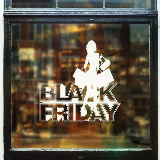 Orafol Αυτοκόλλητο Βιτρίνας Εκπτώσεων Μαύρο S 11939-246 1τμχ