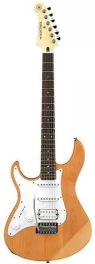 Yamaha Pacifica 112JL Ηλεκτρική Κιθάρα για Αριστερόχειρες ST Style με HSS Διάταξη Μαγνητών Yellow Natural Satin