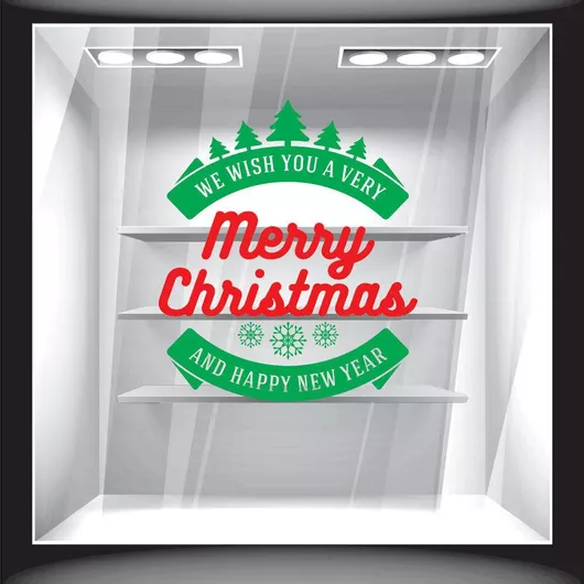 Orafol Αυτοκόλλητο Βιτρίνας Χριστουγέννων XS 18056-247 1τμχ