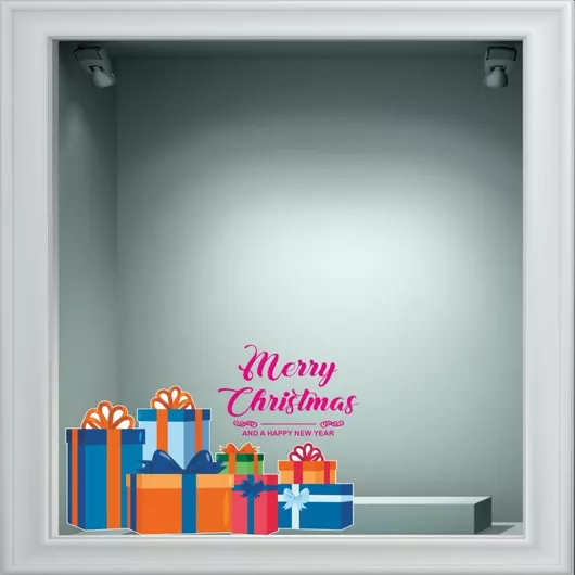 Χριστουγεννιάτικο Αυτοκόλλητο