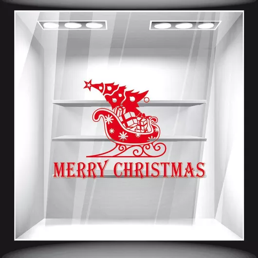 Orafol Αυτοκόλλητο Βιτρίνας Χριστουγέννων Χρυσό XS 18204-248 1τμχ