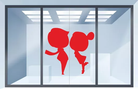 Αυτοκόλλητο Αγίου Βαλεντίνου - Αγίος Βαλεντίνος 93 - Πορτοκαλί