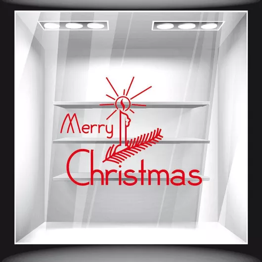 Orafol Αυτοκόλλητο Βιτρίνας Χριστουγέννων XS 18199-1261 1τμχ