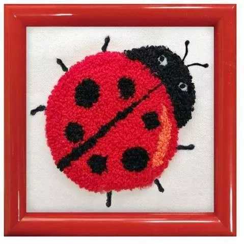 Needle Art World Κέντημα Κόκκινο από Ύφασμα
