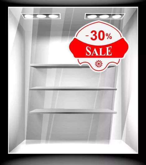 Orafol Αυτοκόλλητο Βιτρίνας Εκπτώσεων S 12082-1139 1τμχ