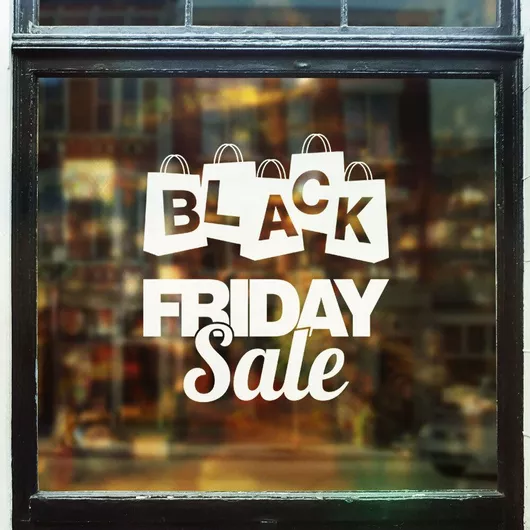 Orafol Αυτοκόλλητο Βιτρίνας Εκπτώσεων Μαύρο S 11946-245 1τμχ