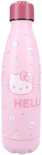Vadobag Παιδικό Παιδικό Παγούρι Hello Kitty Ανοξείδωτο Ροζ 700ml