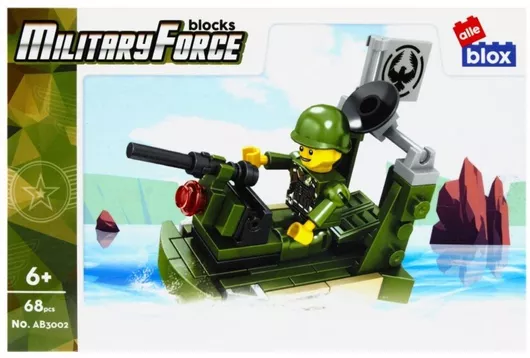 Alleblox Τουβλάκια Motorboat για 6+ Ετών 68τμχ