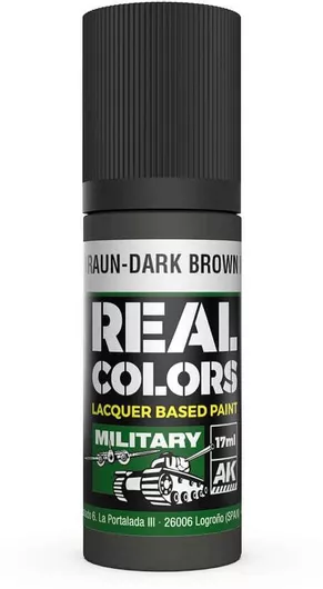 AK Interactive Χρώμα Μοντελισμού Dunkelbraun-dark Brown 17ml