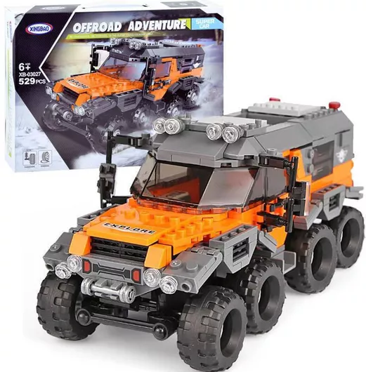 Jokomisiada Τουβλάκια Off-road Adventure για 6+ Ετών 529τμχ