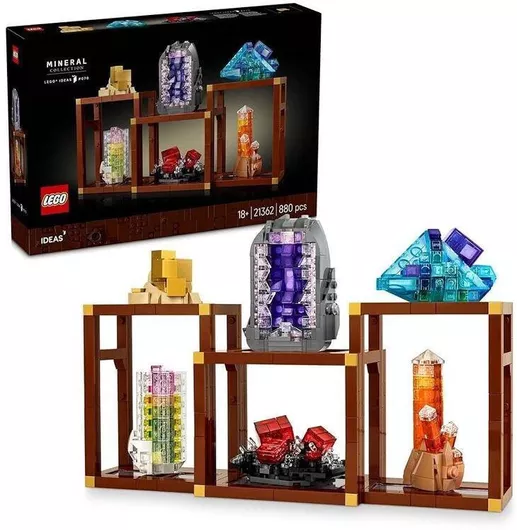Lego Ideas Mineral Collection για 18+ Ετών 880τμχ