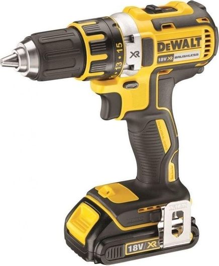 Δραπανοκατσάβιδο Dewalt DCD790S2 Μπαταρίας 18V 2x1.5Ah