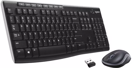 Logitech Wireless Combo MK270 Σετ Πληκτρολόγιο & Ποντίκι International English
