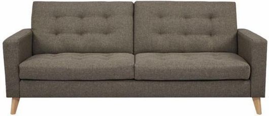 Καναπές Κρεβάτι Τριθέσιος Soho 201x90cm Καφέ