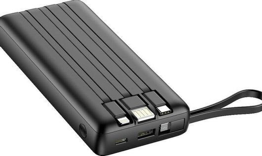 Veger VP2047 Power Bank 20000mAh με Θύρα USB-A & Θύρα USB-C Μαύρο