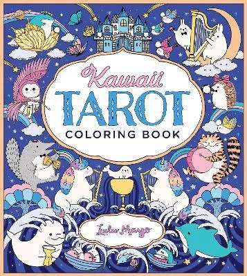 Kawaii Tarot Coloring Book