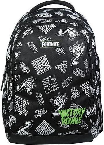 Σχολική Τσάντα Πλάτης Δημοτικού Fortnite Bagtrotter Μαύρο