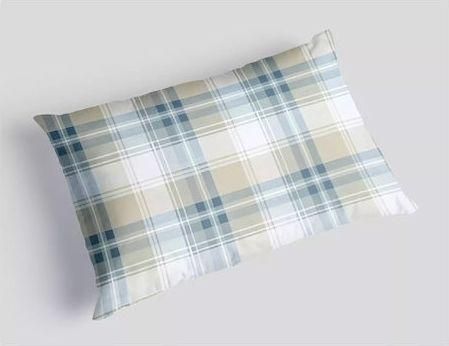 Μαξιλαροθήκες Family Enterprise 50x70+17cm 100% Βαμβακερές Σετ 2τμχ Γαλάζιο