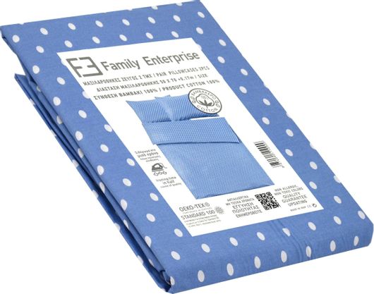 Μαξιλαροθήκη Family Enterprise 50x70cm Μπλε