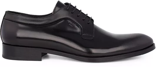 Boss Shoes A7521 Δετά από Δέρμα Μαύρο