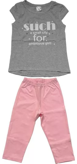 Bodymove Κοριτσίστικο με Κολάν 2τμχ Sprinkled With Pink