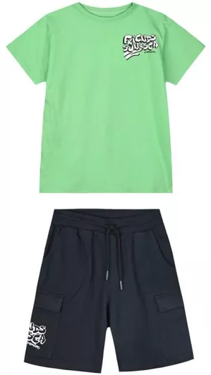 Energiers 13-225042-0 Παιδικό με Σορτς 2τμχ Lime