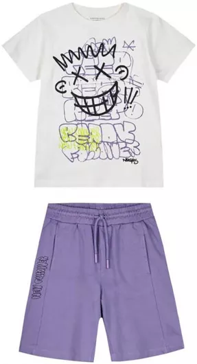 Energiers 13-225044-0 Παιδικό με Σορτς 2τμχ Dusty Lilac