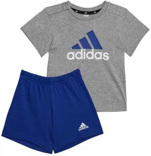 adidas Essentials Organic HR5887 Παιδικό με Σορτς 2τμχ Γκρι