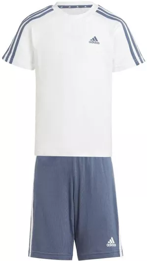 adidas Ess 3 Stripes IQ4091 Παιδικό με Σορτς 2τμχ Λευκό