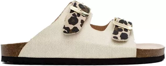 Safety Jogger Leopar Slides Καφέ