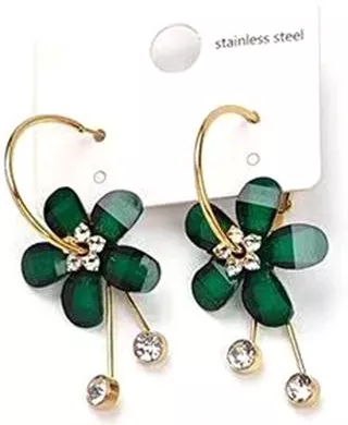 Bag to Bag AA-S226-GREEN Κρεμαστά από Ανοξείδωτο Ατσάλι Λουλούδι 