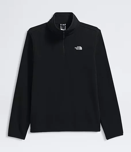 The North Face Glacier Fleece ¼-Zip Regular Fit Μαύρο