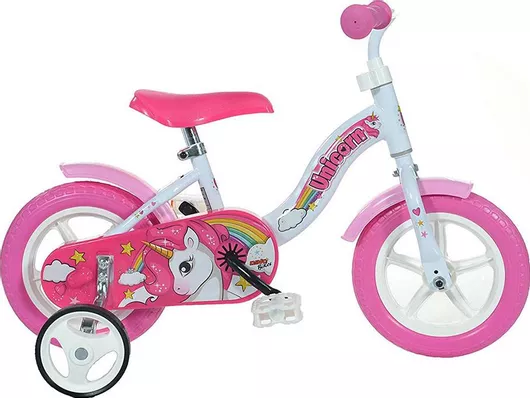 Dino Bikes Unicorn 10" Παιδικό Ποδήλατo BMX Ροζ
