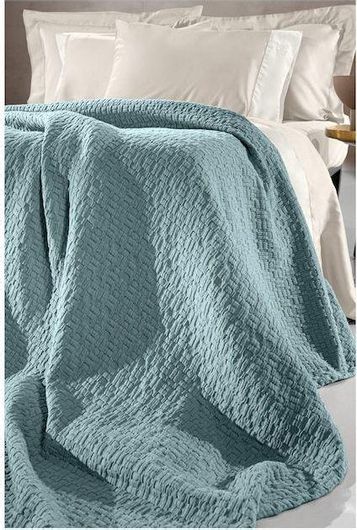 Guy Laroche Κουβέρτα Βαμβακερή Υπέρδιπλη 240x260εκ. Nikki Petrol