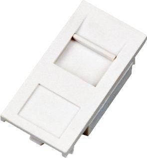 A-LAN Προστατευτικό Κάλυμμα για Πρίζες από Πλαστικό Λευκό 4.5cm