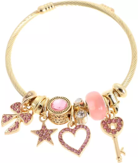 Bag to Bag AA-8637-16 Χειροπέδα με Καρδιά από Ατσάλι