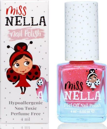 Παιχνίδι Ομορφιάς Miss Nella Peel Off Παιδικό Mανό Marshmallow Overload 4ml