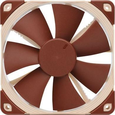 Case Fan Noctua NF-F12 5V 120mm με Σύνδεση 4-Pin PWM Καφέ