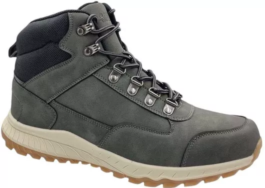 B-Soft Γκρι Ανδρικά Μποτάκια